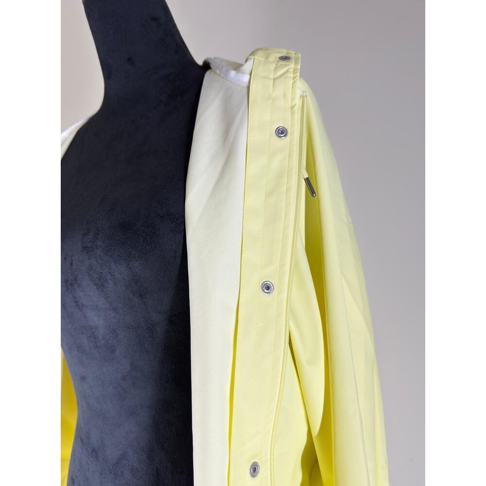 $140 RAINS Curve W Jacket Color Straw Medium NWT - Picture 14 of 16
